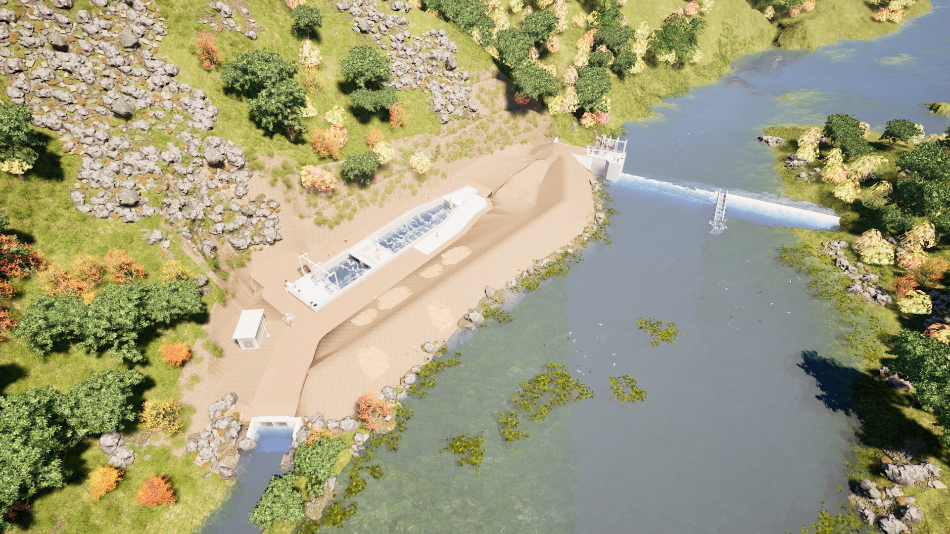 Upper Tumauini Weir-Desander